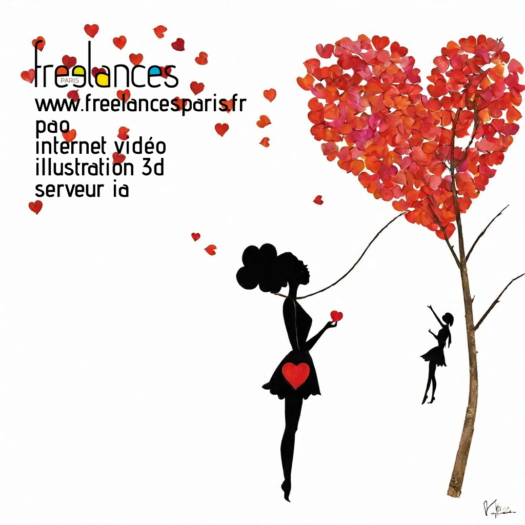 Pao mise en page internet vidéo illustration 3d serveur IA générative AI freelance paris studio de création magazines yrmvfdv0